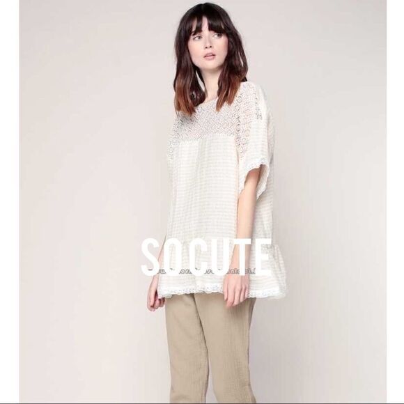 NWT Louise Misha Palm Springs Blouse Large - Picture 1 of 5